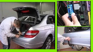 How to Retrofit the Swiveling Trailer Coupling on a Mercedes-Benz C-Class (W204)