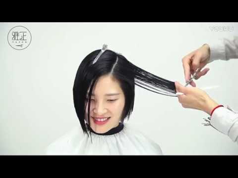 Video Model Bob hairstyle: Bob tomboy haircut - Cắt kiểu tóc... - youtube