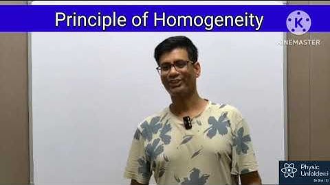 Principle of Homogeneity in Physics | Class 11 Dimensional Analysis | Principle of Homogeneity