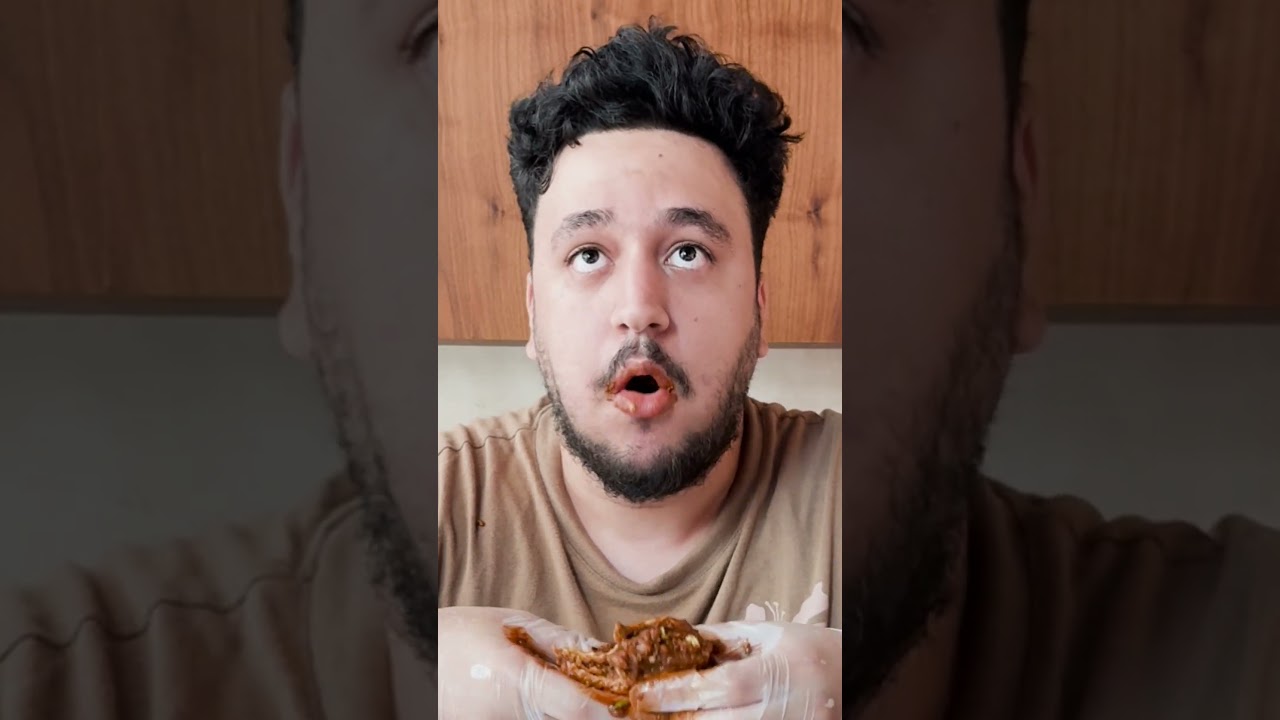 He won 200 aed by eating just 1 burger at The Chickster. He took the spicy challenge & WON it.