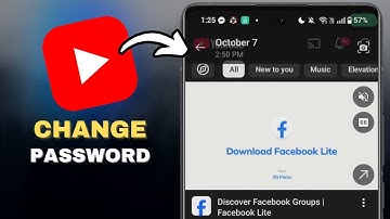 How To Change YouTube Account Password in SECONDS!
