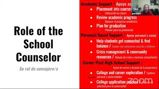 Information AHS Incoming New Student Information Night - Recorded Update