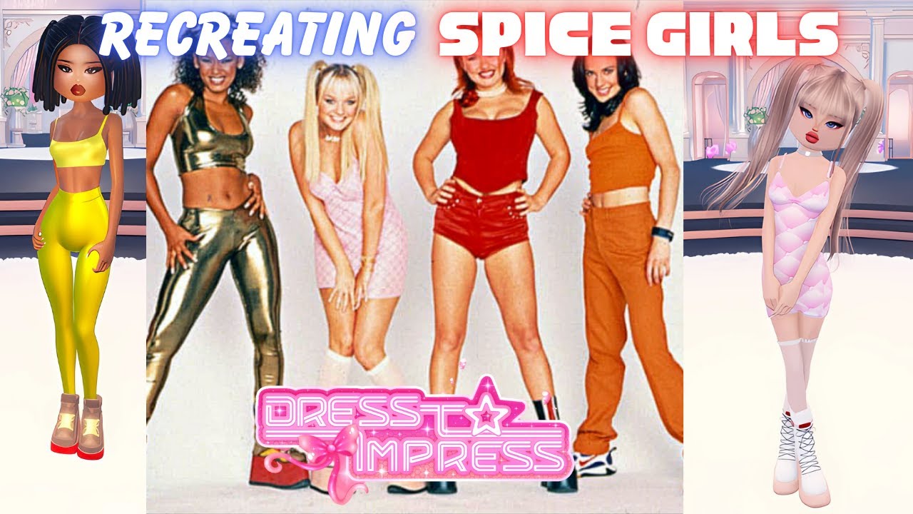 spice girls dress to impress Recreating in Impress! #dresstoimpress #roblox #dresstoimpressroblox y2k or spice girl fit