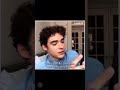 Joshua Bassett Talks About Olivia Rodrigo Doing His Makeup Joshua Bassett Talks About Olivia Rodrigo Doing His Makeup
