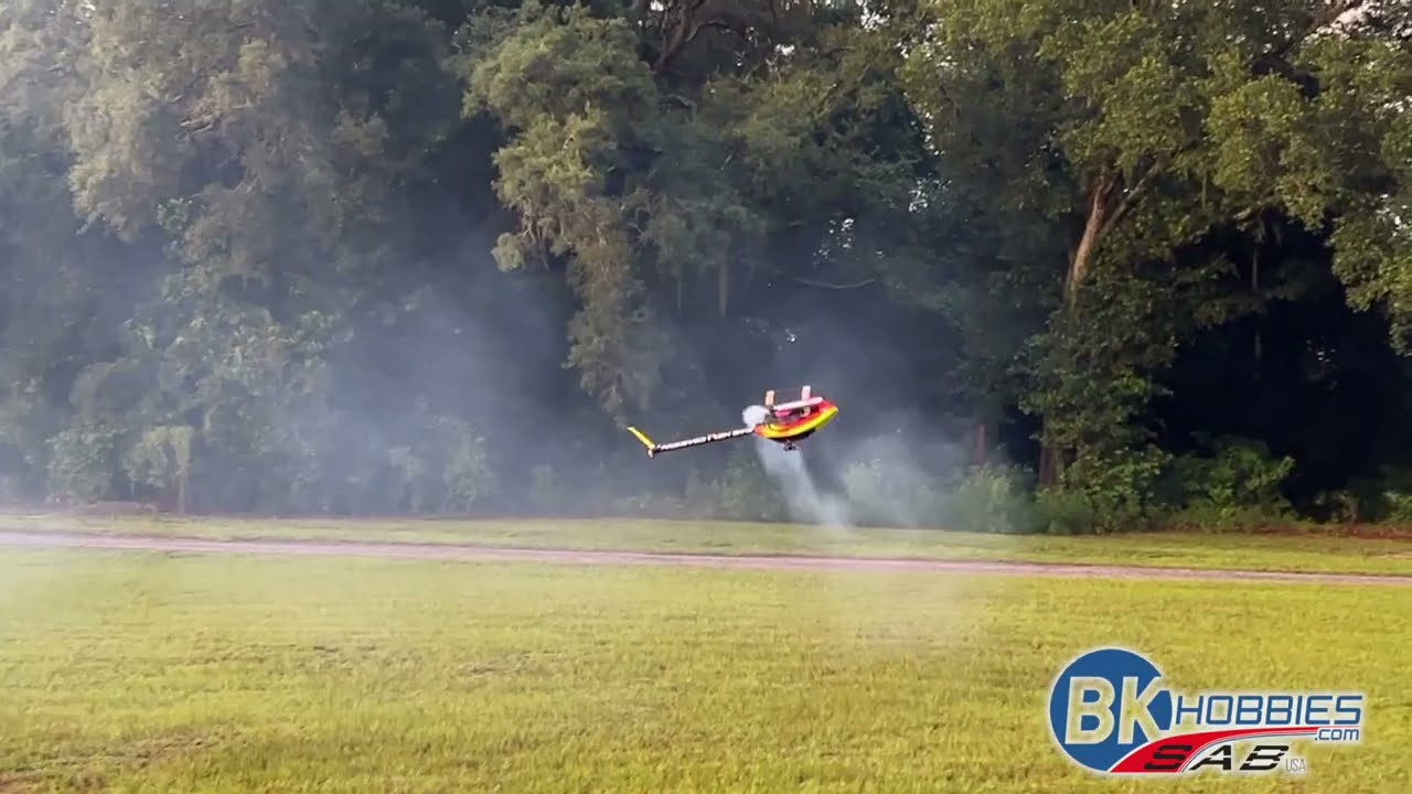 Raw 580 Nitro in the backyard