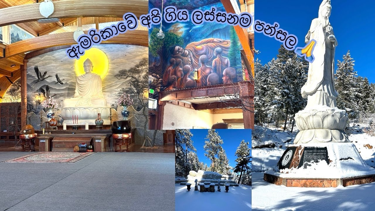 හිත හරීම නිවුනු දවසක් | ඇමරිකාවේ වියට්නාම් පන්සල | පුදුම ලස්සනක්