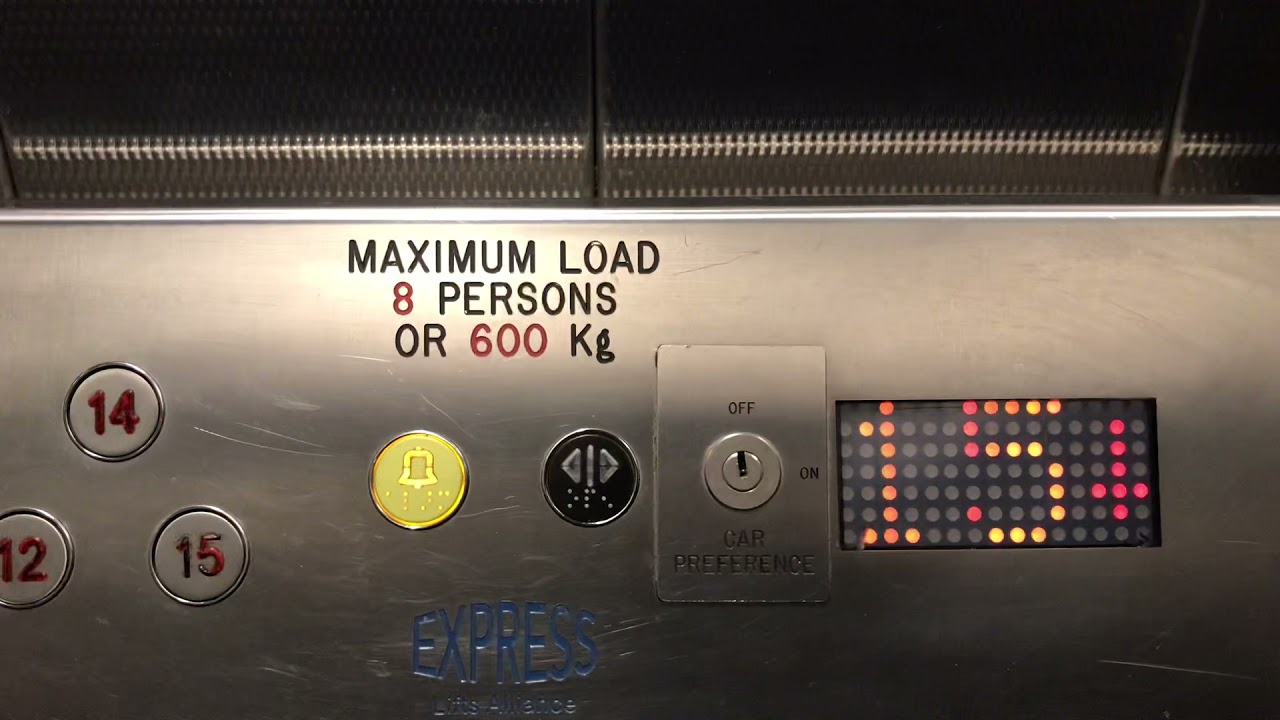 *EPIC LOUD MOTOR* Tower block lifts