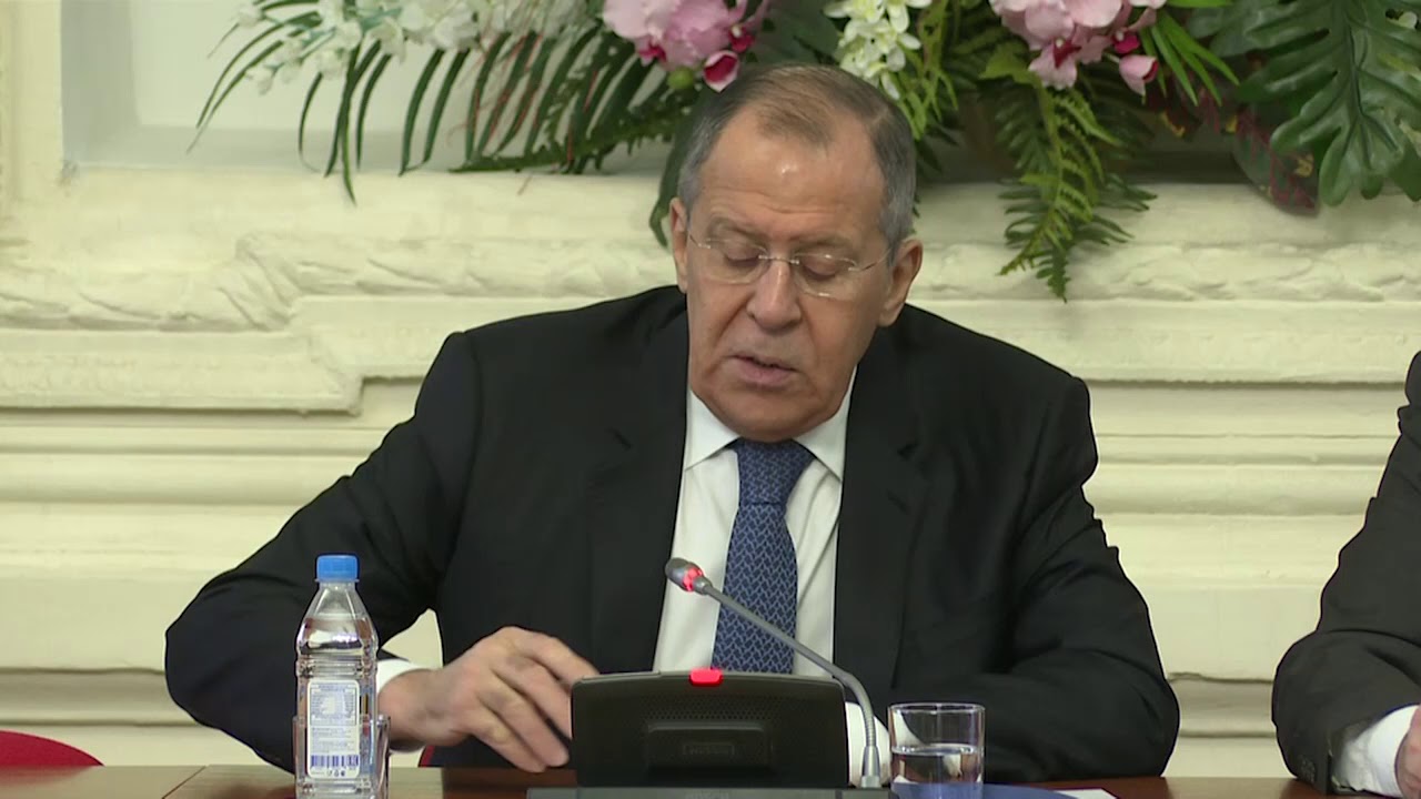 Выступление С.Лаврова в Дипломатической академии МИД России, Москва, 12 апреля 2019 года