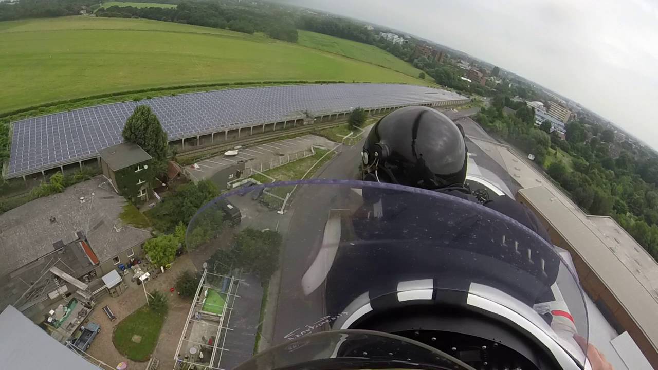 Mit dem Gyrokopter oder Tragschrauber rund um Wesel. Teil2