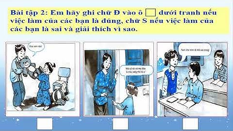 Tuần 22 - Đạo đức - Biết nói lời yêu cầu, đề nghị - Lớp 2 - THVH