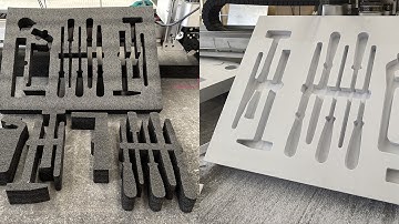 CNC Foam Cutting Machine | EVA Foam Milling & Cutting + EPE Foam Cutting Demo