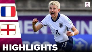 England vs France | Highlights | U17 Women's European Championship 11-05-2024