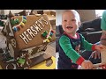 Celebrating Second Christmas! | Baby's Toy Haul, Best Christmas Lights & Hershey's Chocolate House!