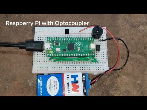 How to interface Raspberry Pi pico with Optocoupler | Tamil Engineering| DIY| easy electronics|