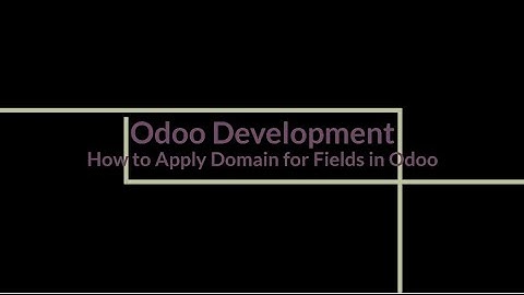 How to add domain in fields