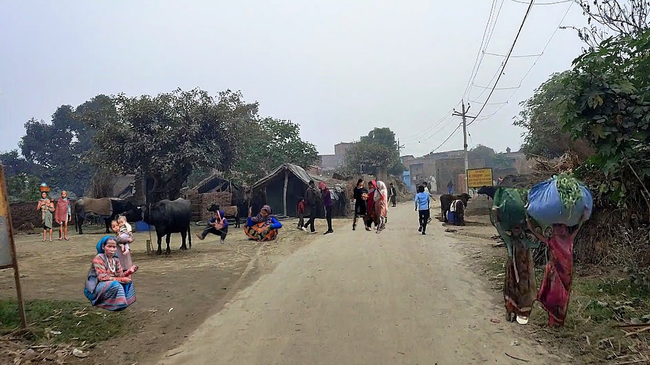 The Villagers Live Their Lives In This Manner || Daily Routine In India Uttar Pradesh || India Villa