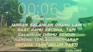 Snap Wa Terbaru Kata Bijak(Musik Santuy)