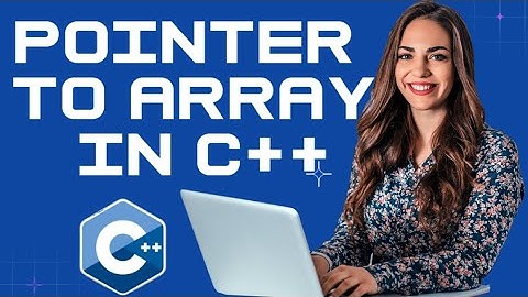 C++ Programming Tutorial 35: Pointer to Array in C++ Programming