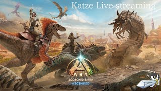 【ARK: Survival Ascended】PC版　公式PVE  Scorched Earth  パート25　ケラトサウルス140に会ってしまった...