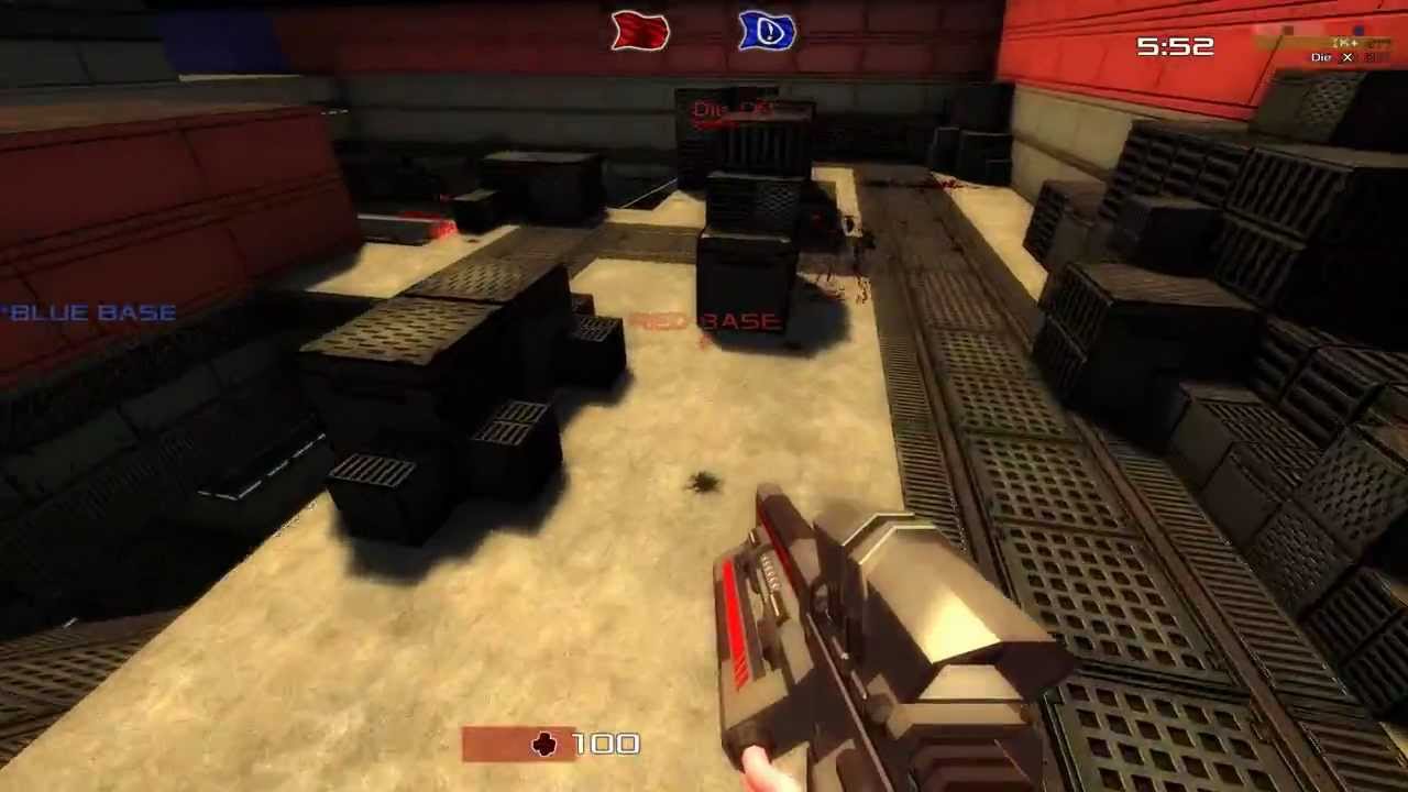 Xonotic CTF Overkill mod - YouTube