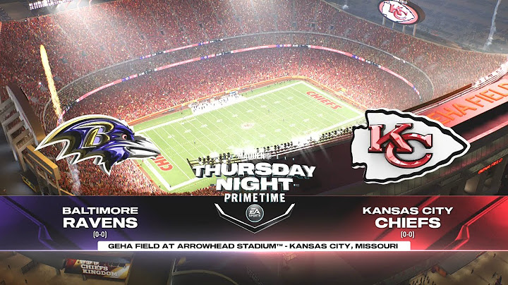 Madden NFL 25 - Baltimore Ravens Vs Kansas City Chiefs PS5 Franchise Week 1 (Madden 26 Rosters)