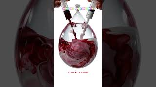 Slow Motion Paint Injection Test 🎥 #satisfying #shorts #slowmotion #paintmixing #realistic #asmr