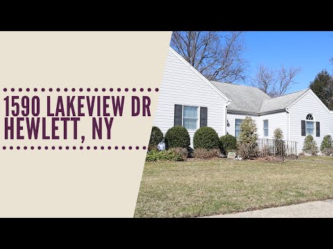 1590 Lakeview Dr, Hewlett, NY home video tour