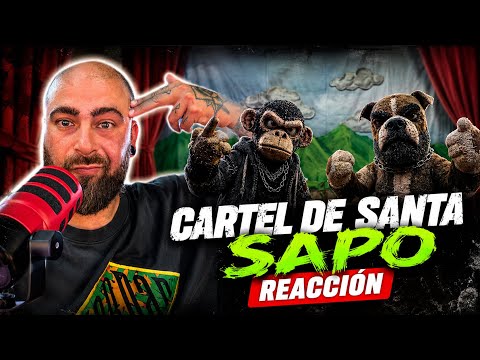 Cartel de Santa - Sapo (Video Oficial) | REACCIÓN | ByTANA