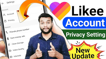 Likee App Privacy Settings Full Tutorial in Urdu hindi | Likee id Ki setting Kaise Kare