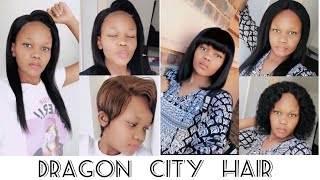 Dragon City Hair D43, D47 Brazilian Hair Angelababy Weaves South Africa