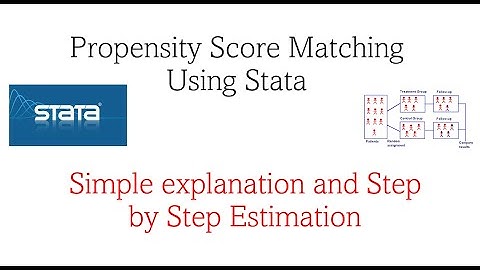 Propensity Score Matching using STATA: Simple explanation and step by step estimation