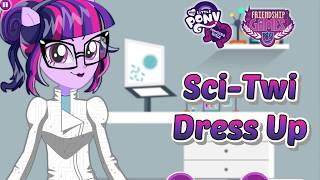 My Little Pony Equestria Girls Friendship Games Sci-Twi Dress Up Game - Gameplay screenshot 5