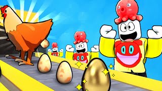 ニワトリ工場を作ってたまごを永遠に産んでもらおうロブロックス【 Roblox 】 screenshot 1