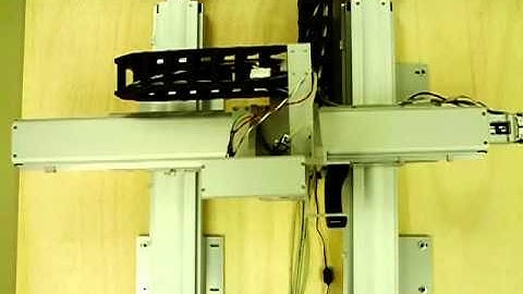 XYZ gantry with rotation capability