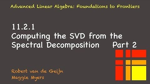 11.2.2 A strategy for computing the SVD, Part 2