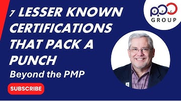 7 Lesser Known Certifications that Pack a Punch: Beyond The PMP