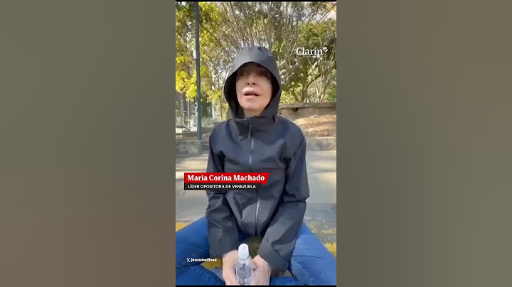 Reapareció María Corina Machado tras la noticia de su secuestro: "Estoy bien. Venezuela será libre"