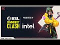 [ID] ESL Community Clash - VALORANT Grand finals, dipersembahkan oleh Intel - Day 1