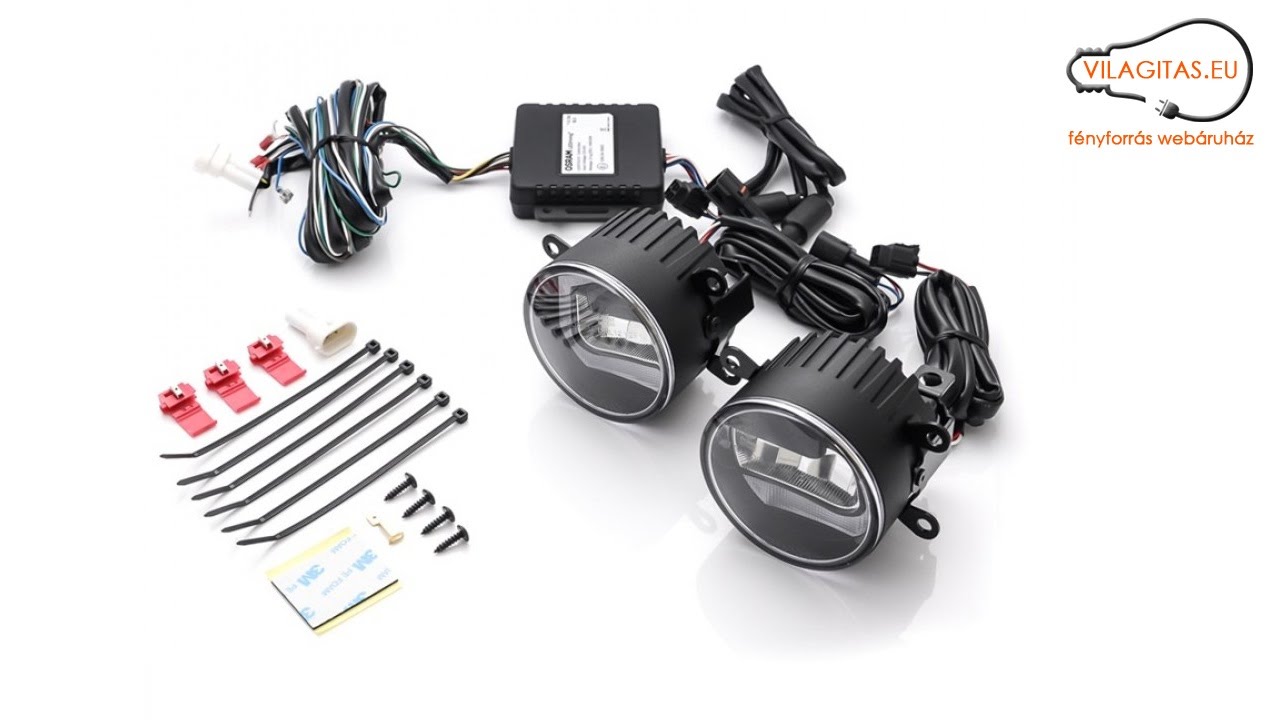Osram ledriving fog nappali menetfény és ködlámpa beépÃtése youtube