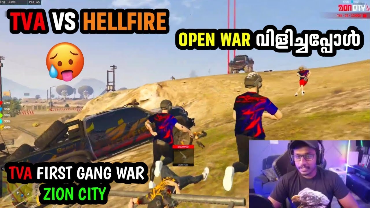 TVA VS HELLFIRE 👀OPEN WAR വിളിച്ചപ്പോൾ 🥵TVA FIRST OPEN WAR ZION CITY 😱 | TVA