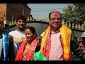 Celebration of colors in Prachanda Niwas WATCH VIDEO