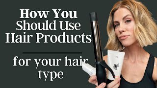 How To Use Hair Products | For Your Hair Type