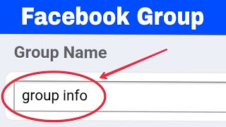 How To Change Facebook Group Name