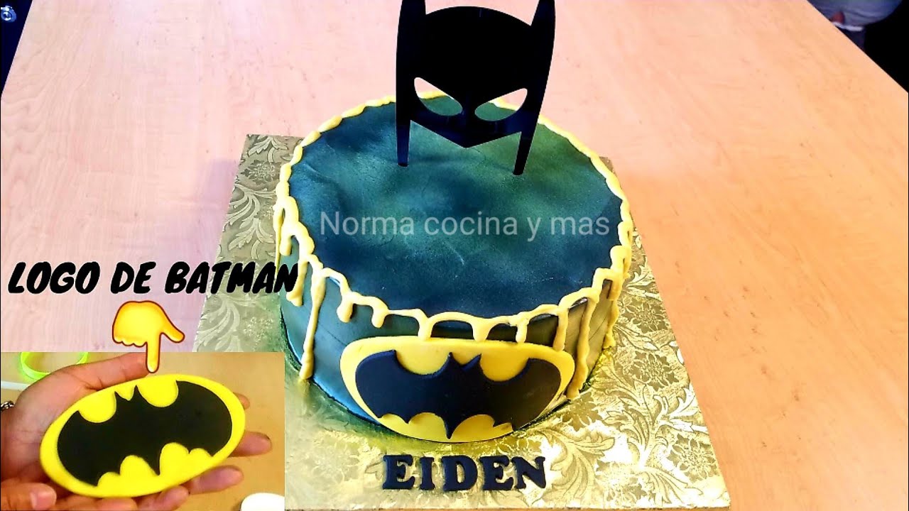 PASTEL DE BATMAN |para niño - YouTube