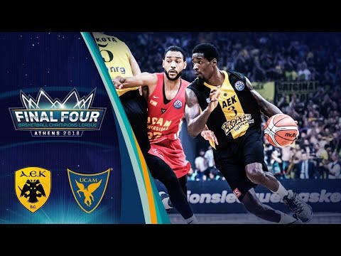 AEK v UCAM Murcia - Semi-Finals - Highlights - Basketball Champions League 2017-18