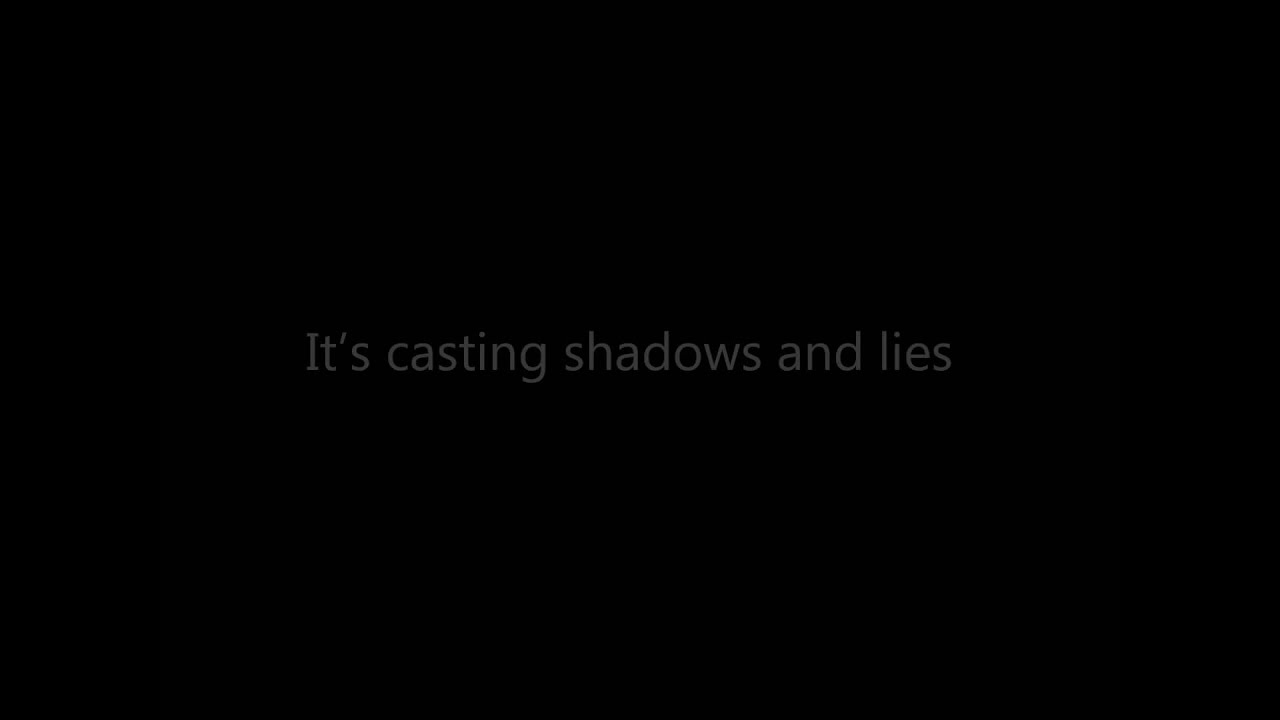 Biffy Clyro Black Chandelier (lyric video) YouTube