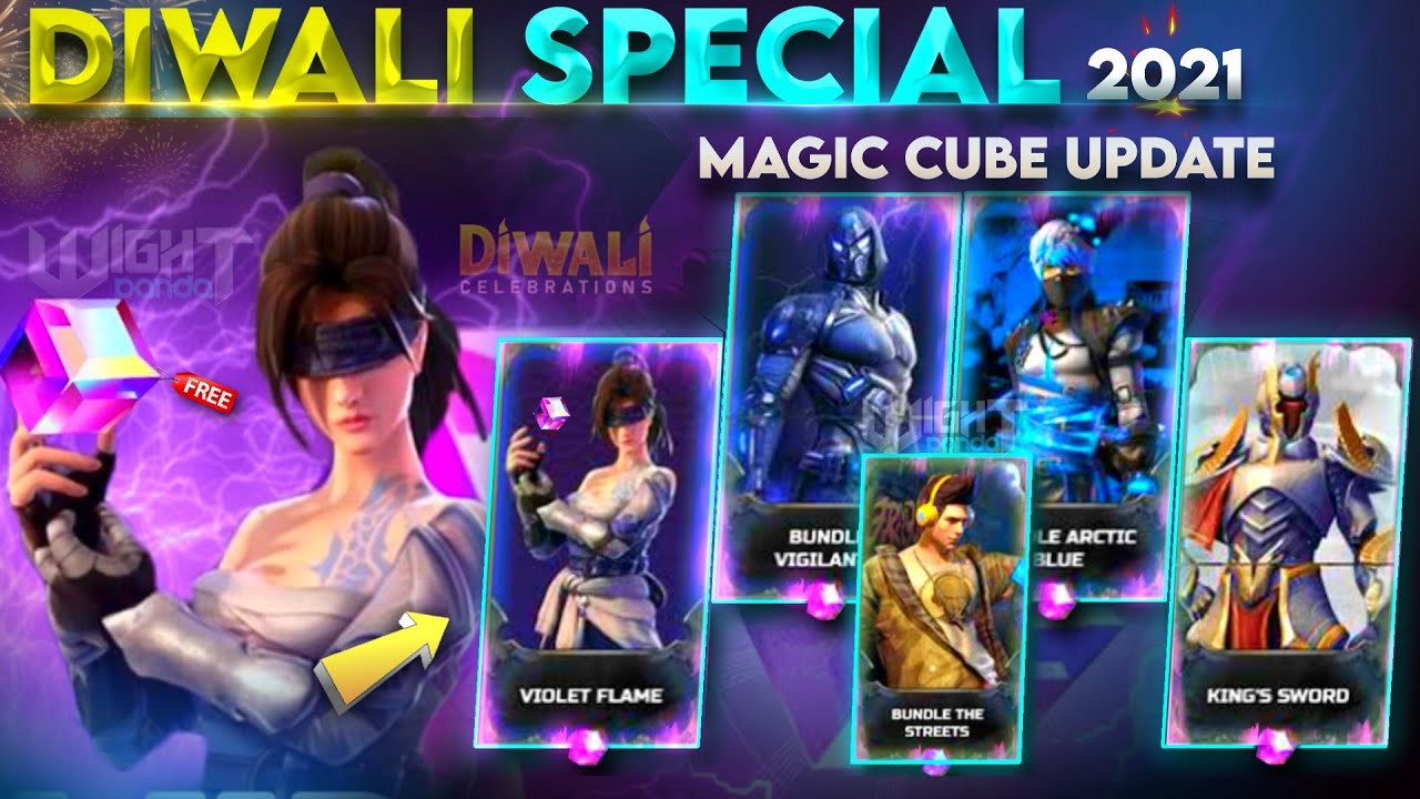 DIWALI EVENT MAGIC CUBE BUNDLE | DIWALI EVENT FREE FIRE 2021 | NEW FIST SKIN | FIRE FIRE NEW EVENT