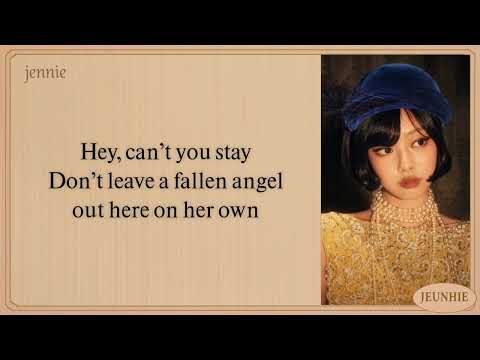 JENNIE Fallen Angel Lyrics