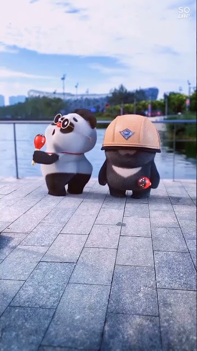 BAMBOO PANDA 🐼🐻 DUNDUN #shorts