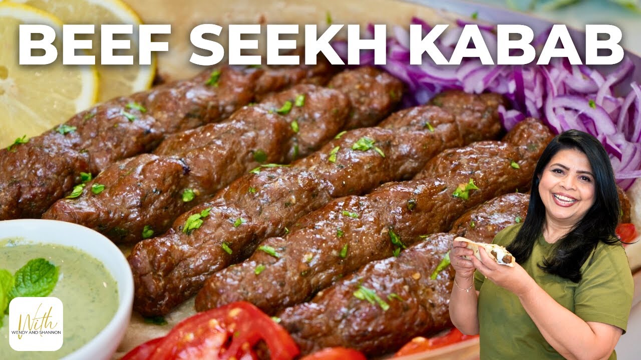 The BEST Beef Seekh Kabab Recipe You'll Ever Try - YouTube